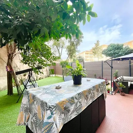 Apartment Joli 2 Pieces Avec Grand Jardin